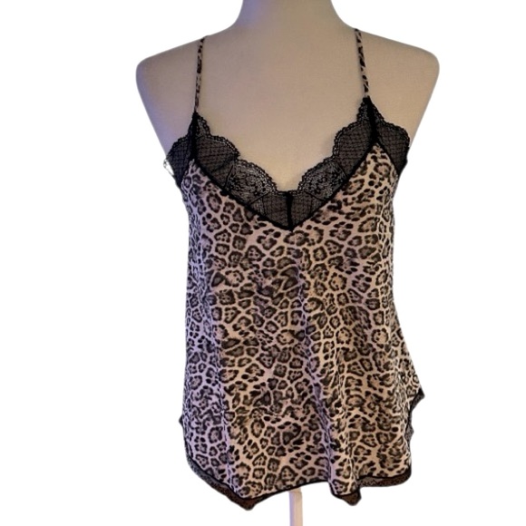 1. STATE leopard lace trim camisole NWOT* - Picture 5 of 6